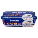 DANONE Yogurt Vellutato con Frutta Frullata, Fonte Naturale di Calcio e Proteine, 8x115g